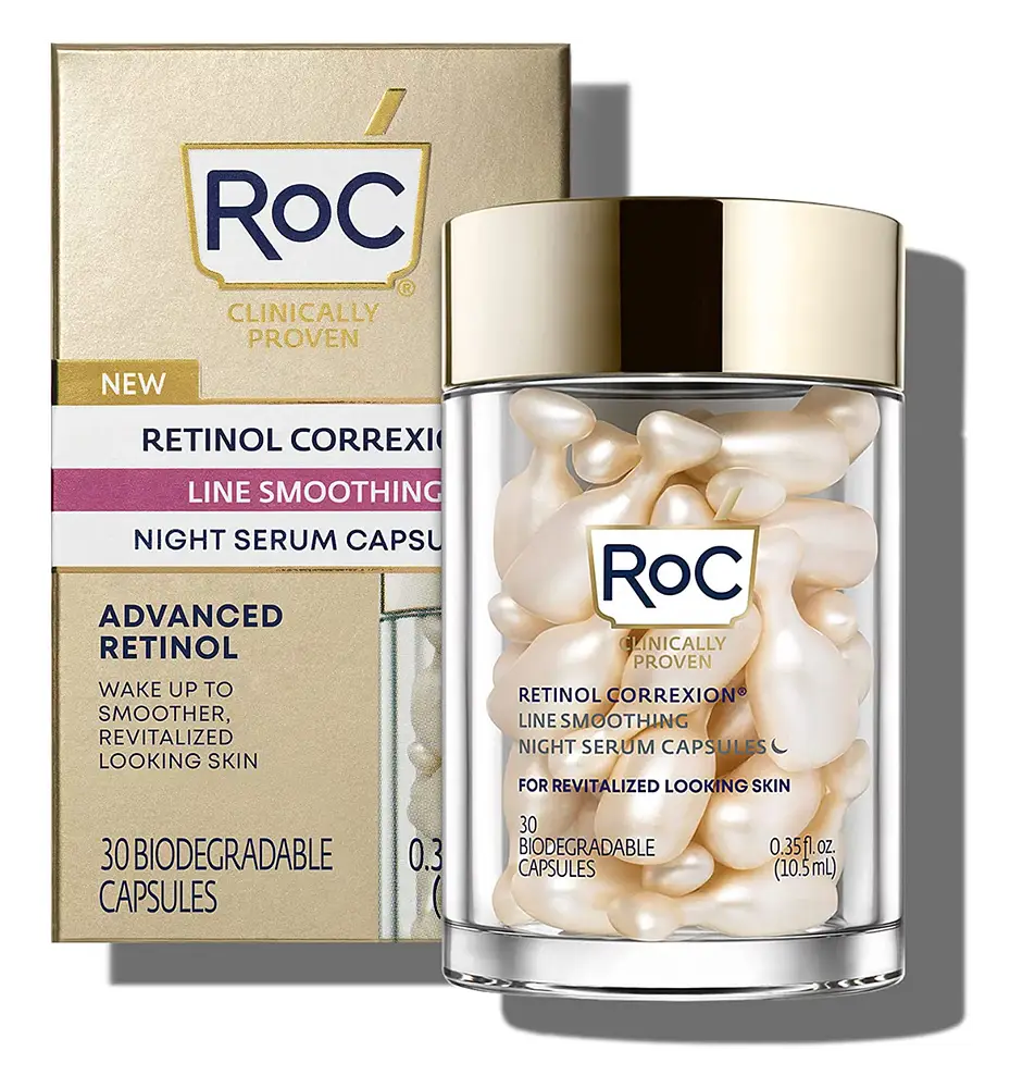RoC Retinol Correxion Line Smoothing Night Serum Capsules