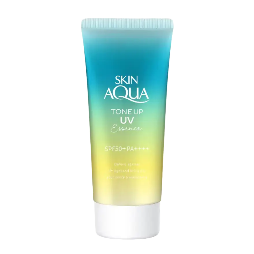 Skin Aqua Tone Up UV Essence SPF 50+ Mint Green