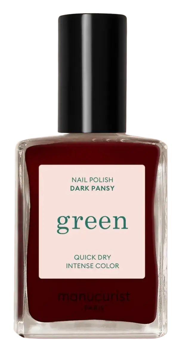 Manucurist Green Natural Nail Polish Dark Pansy