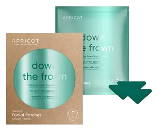 Apricot Beauty Facial Patches - down the frown