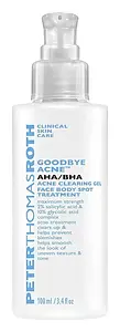 Peter Thomas Roth Goodbye Acne AHA/BHA Acne Clearing Gel Face Body Spot Treatment