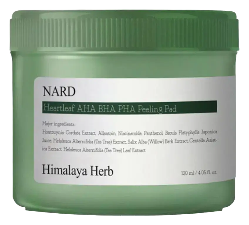 Nard Heartleaf AHA BHA PHA Peeling Pad