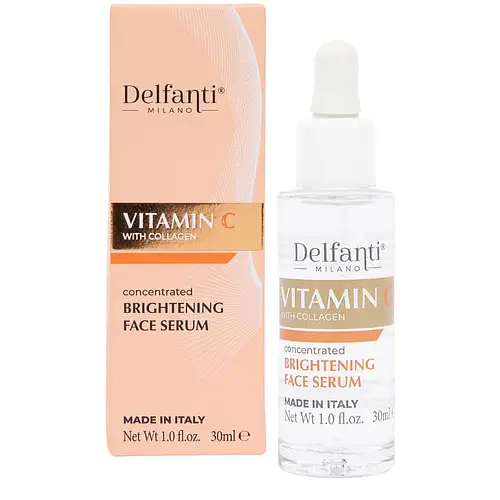Delfanti Milano Vitamin C With Collagen Brightening Face Serum