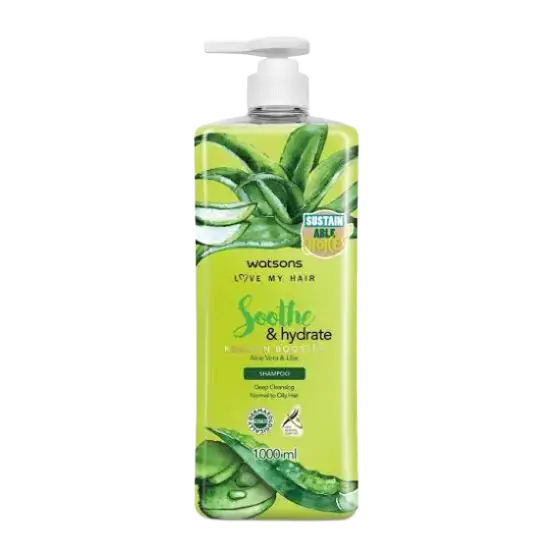 Watsons Soothe & Hydrate Aloe Vera & Lilac Shampoo