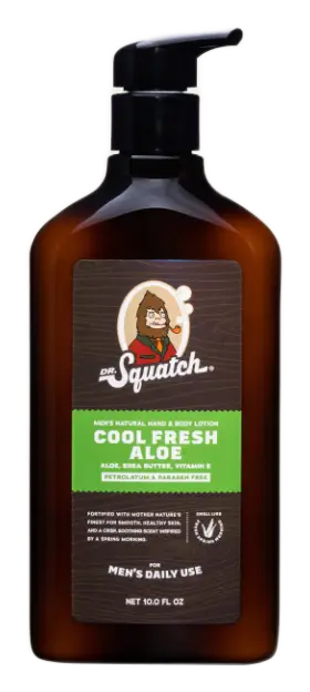 Dr. Squatch Cool Fresh Aloe Lotion