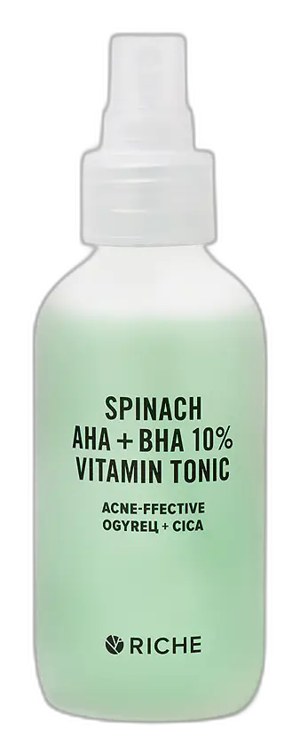 Riche Spinach AHA+BHA 10% Vitamin Tonic