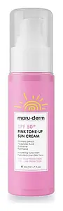 maru.derm Pink Tone-Up Sunscreen SPF 50+
