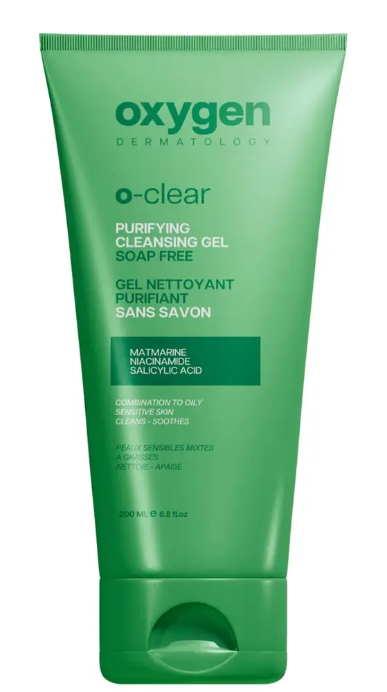 Oxygen Dermatology O-Clear Purifying Cleansing Gel