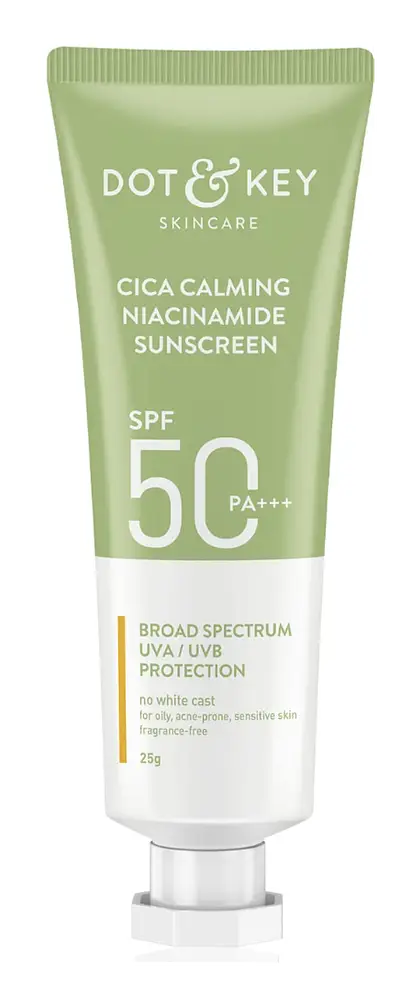Dot & Key Skincare Cica Calming Niacinamide Sunscreen with SPF 50 PA+++