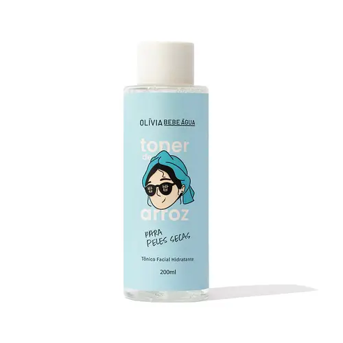 Olívia Bebe Água Toner De Arroz Peles Secas e Normais