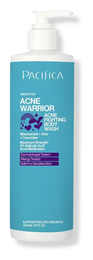 Pacifica Acne Warrior Fighting Body Wash With 2% Salicylic Acid