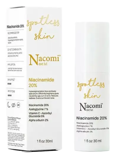 Nacomi Spotless Skin Serum Niacinamide 20%