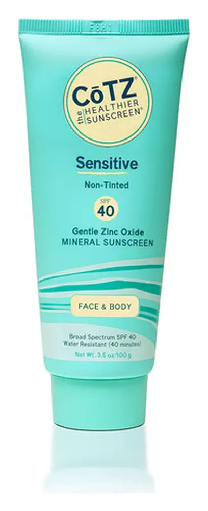 Cotz Skincare Sensitive SPF 40 Non-Tinted