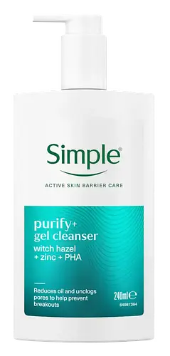 Simple Skincare Purify+ Gel Cleanser