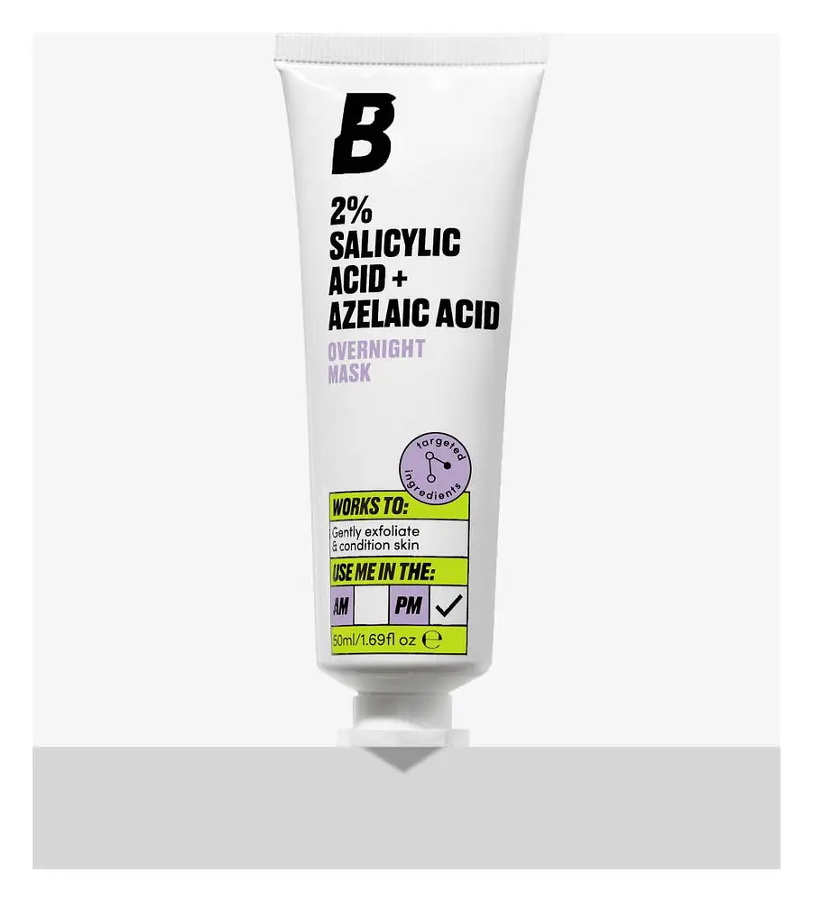 Beauty Bay 2% Salicylic Acid & Azelaic Acid Overnight Mask