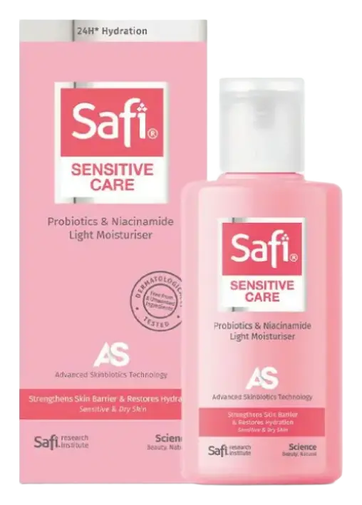 Safi Sensitive Care Probiotics & Niacinamide Lightweight Moisturiser