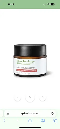 Spilanthox Therapy Mega Glow Cream