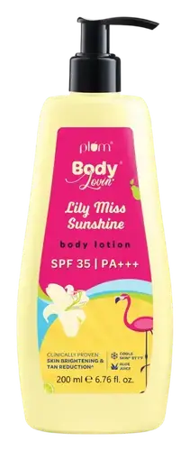 Plum Goodness Lily Miss Sunshine Body Lotion SPF 35