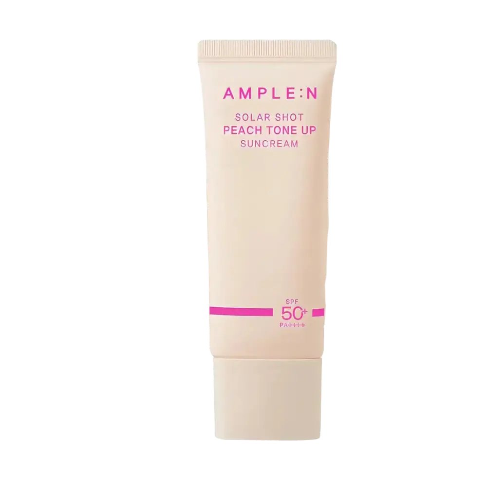 AMPLE:N Solar Shot Peach Tone Up Suncream SPF 50+ PA++++