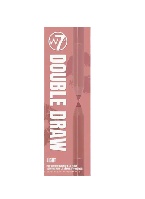 W7 Double Draw Lip Contour Duo Liners Light