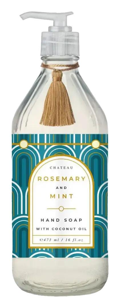 Chateau Hand Soap Rosemary and Mint