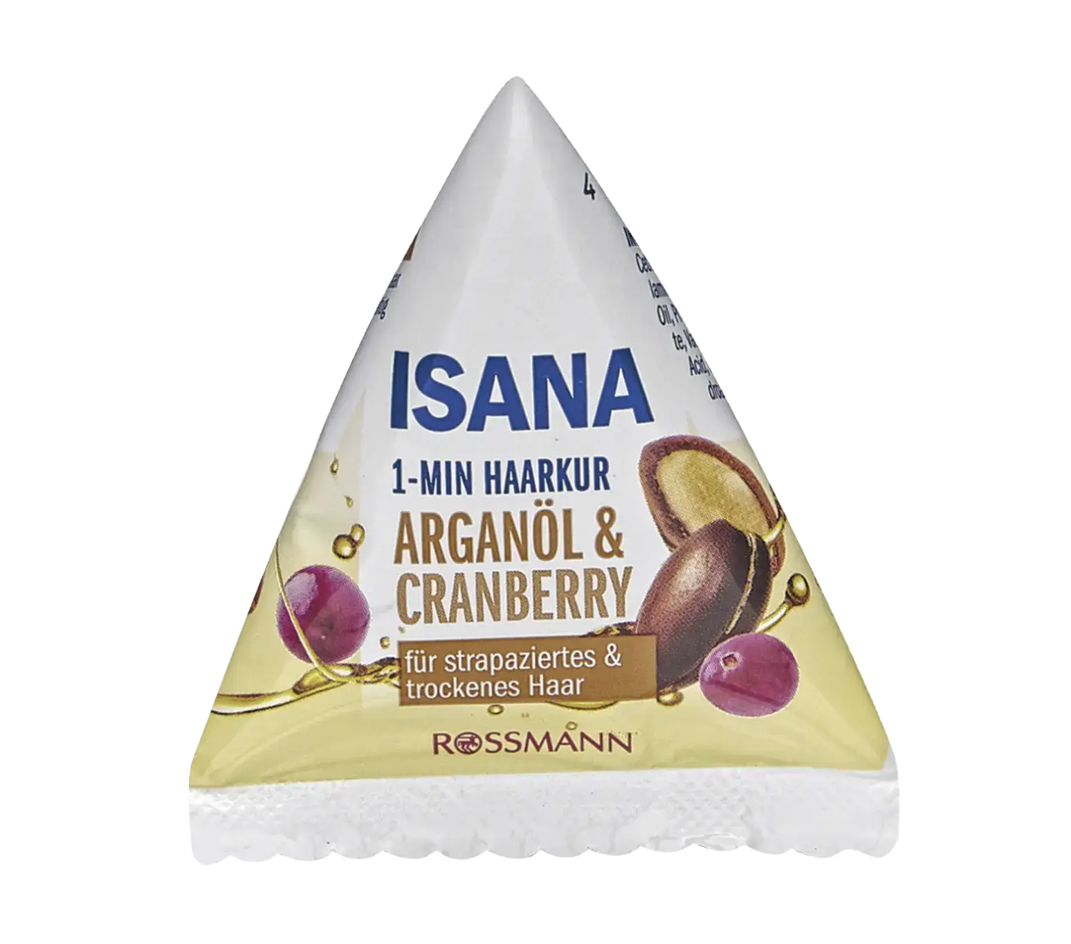 ISANA 1-Minute Haarkur Arganöl & Cranberry