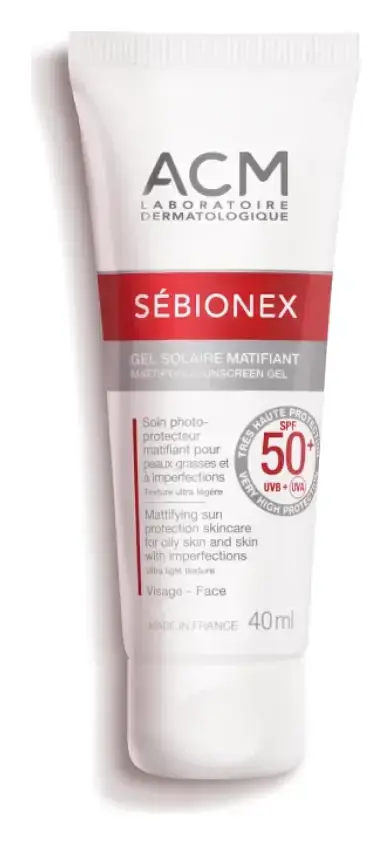 Laboratoire ACM Sebionex Mattifying Sunscreen Gel SPF 50+