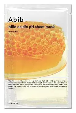 Abib Mild Acidic pH Sheet Mask Honey Fit