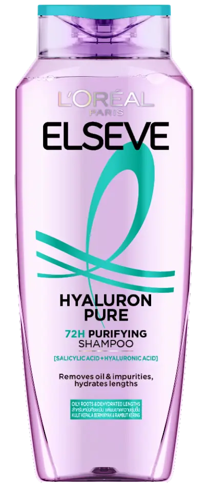 L'Oreal Elvive Hydra Hyaluronic Pure Shampoo Indonesia