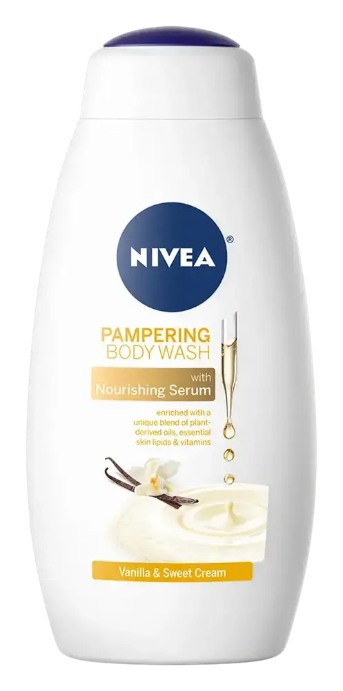 Nivea Pampering Body Wash Vanilla And Sweet Cream