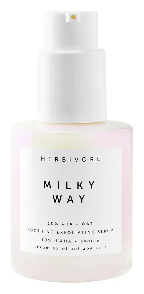 Herbivore Milky Way 10% AHA + Oat Soothing Exfoliating Serum