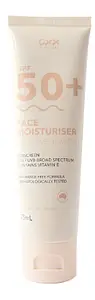 OXX Cosmetics SPF 50+ Face Moisturiser And Sunscreen Light-Medium