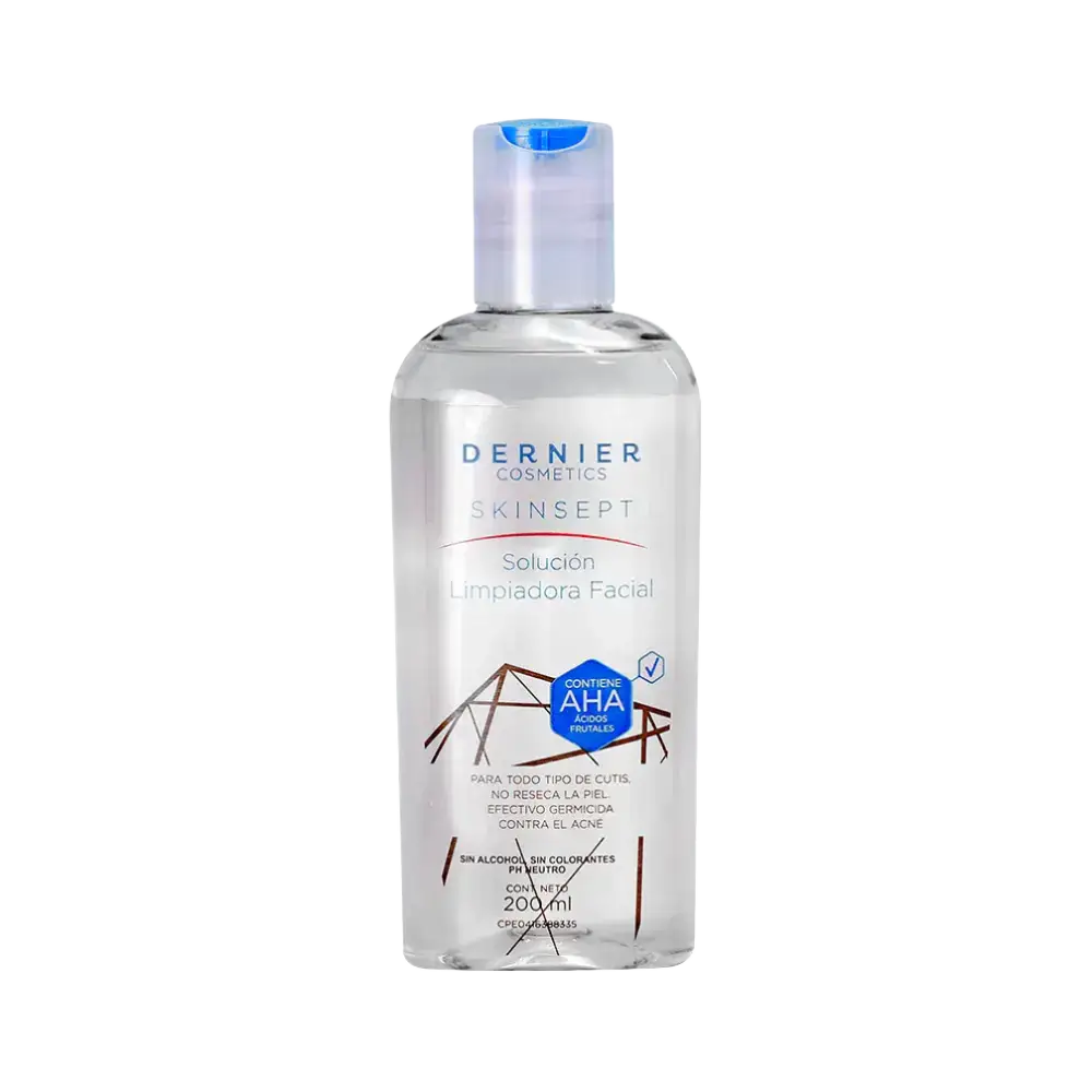 Dernier Cosmetics Solución Limpiadora Facial