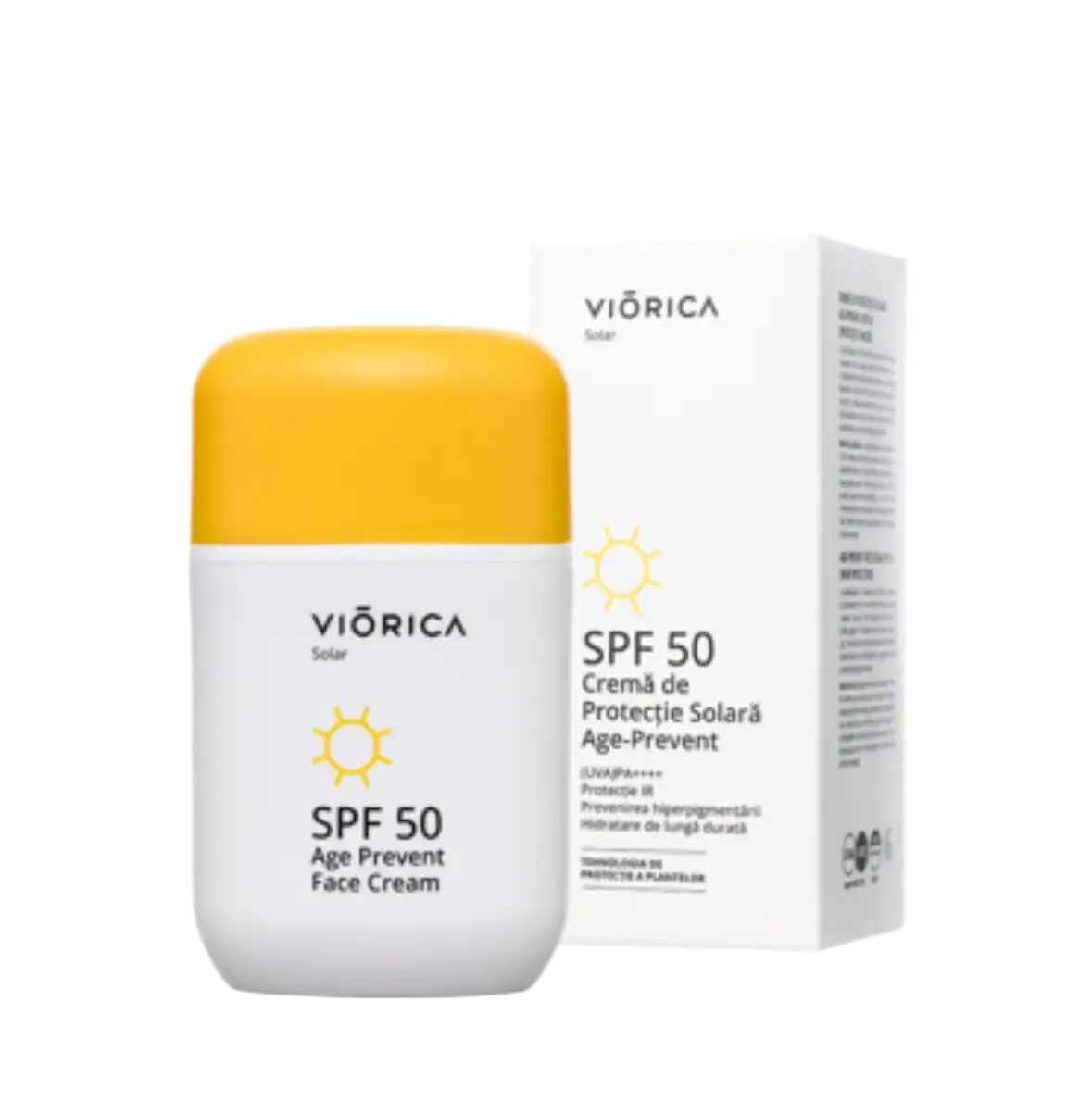 Viorica Solar Age-Prevent Face Cream SPF 50