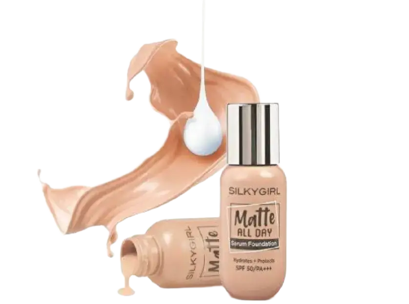 Silkygirl Matte All Day Serum Foundation 03 Buff