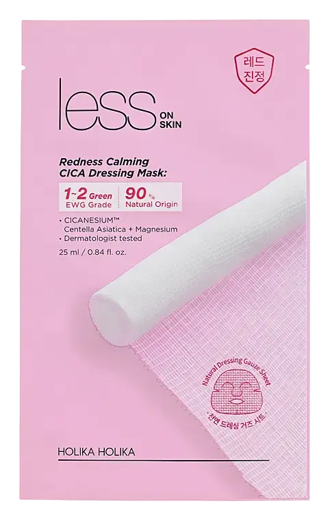 Holika Holika Less On Skin Redness Calming CICA Dressing Mask