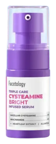 Facetology Triple Care Cysteamine Bright Infused Serum
