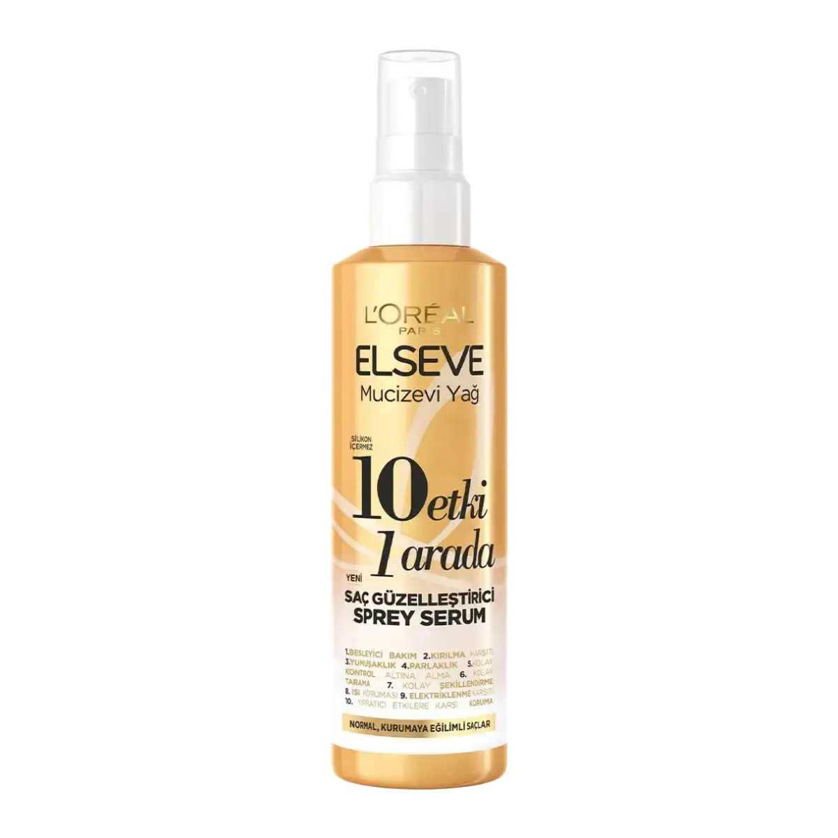 L'Oreal Elvive Extraordinary Oil 10 in 1 Miracle Treatment Leave-In Spray Turkey