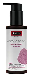 Swisse Glycolic Acid 8% Brightening Gel Cleanser
