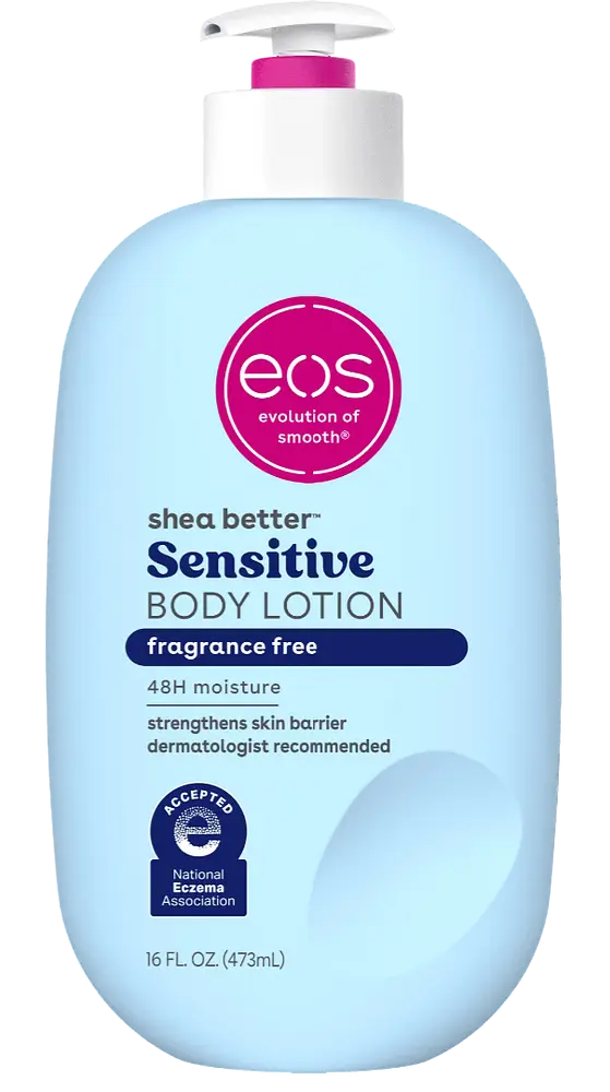 EOS Shea Better Sensitive Body Lotion Fragrance Free