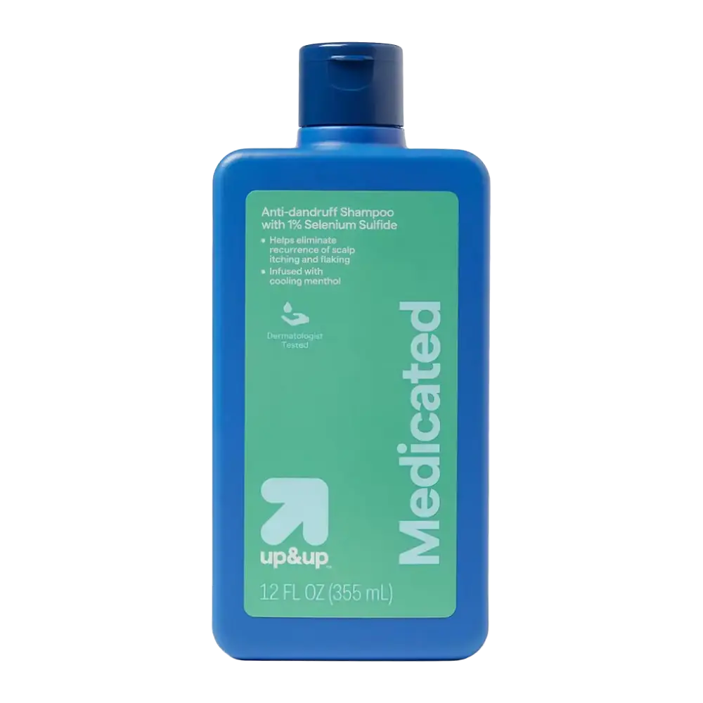 up&up Anti-Dandruff Shampoo With 1% Selenium Sulfide Medicated Menthol