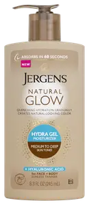Jergens Skincare Natural Glow Hydra Gel Moisturizer Medium To Deep
