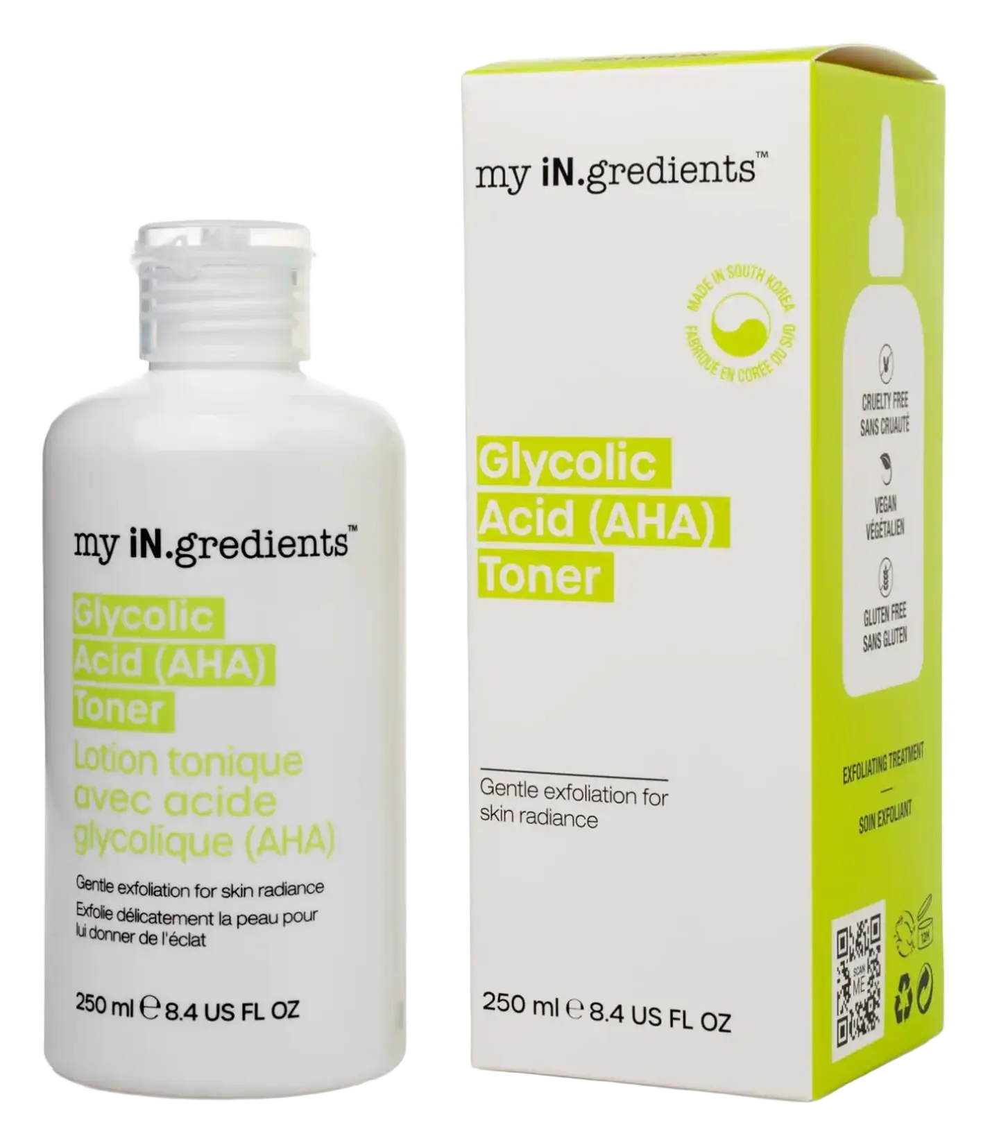 My iN.gredients Glycolic Acid (AHA) Toner