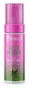 Mielle Organics Rice Water And Aloe Vera Braid Set Foam