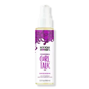 Not Your Mother’s Strengthening Curl Talk Hair Oil
