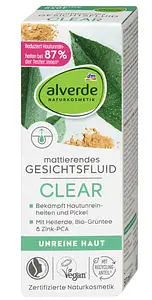 Alverde Naturkosmetik Gesichtsfluid Clear