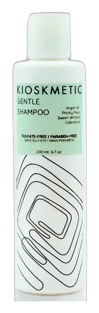 KIOSKMETIC Gentle Shampoo With Argan Oil , Prickly Pear, Sweet Almond & Calendula