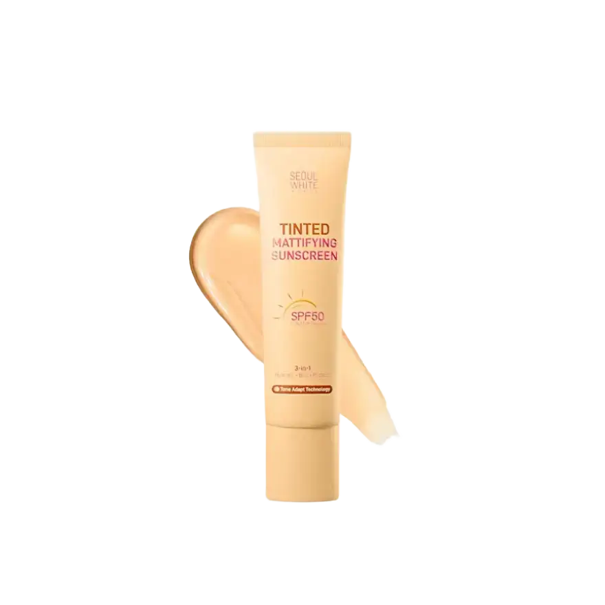 Seoul White Korea Tinted Mattifying Sunscreen SPF 50
