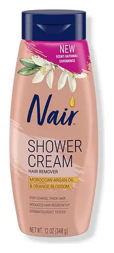 Nair Shower Cream Hair Remover Moroccan Argan Oil & Orange Blossom