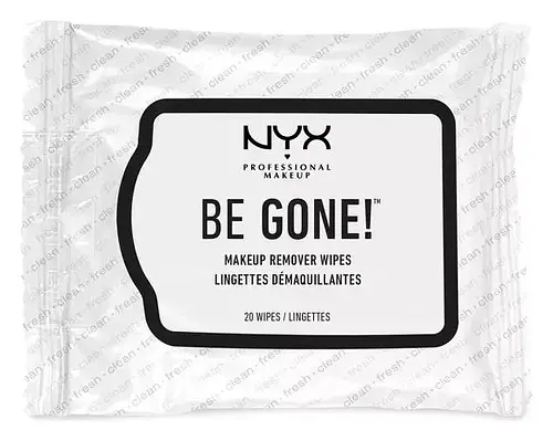 NYX Cosmetics Be Gone! Makeup Remover Wipes